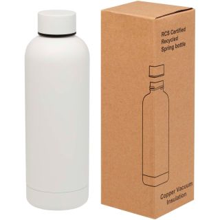 Spring 500 ml RCS-zertifizierte Kupfer-Vakuum Isolierflasche aus recyceltem Edelstahl