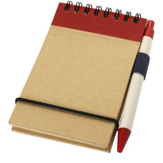 Zuse A7 recycled jotter notepad with pen