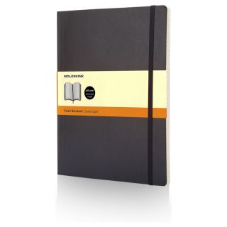 Moleskine Classic XL soft cover notebook - ruled