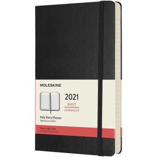 Moleskine Hardcover 12 Monate Tageskalender