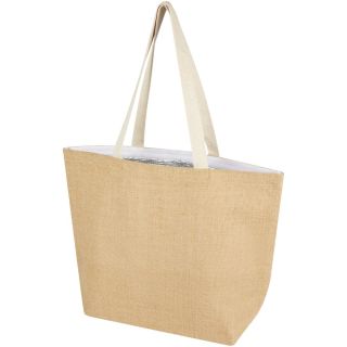 Juta 300 g/m² jute cooler tote bag 12L