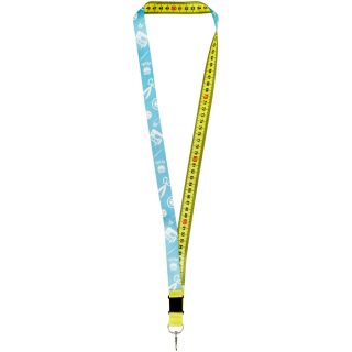 Isla 1-Meter-Lanyard mit Sublimation mit Sicherheitsverschluss