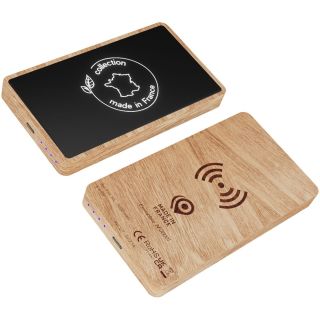 SCX.design P34 kabellose Powerbank aus Holz 5000 mAh