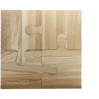 SCX.design K05 Puzzle Schneidebrett Set aus Eiche