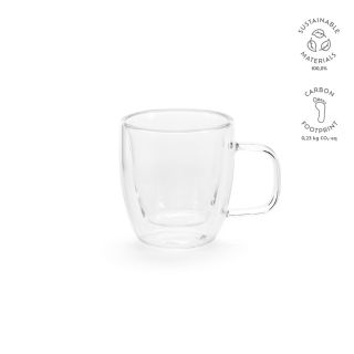 Elbe 75 Tasse Borosilikat Glas 65ml