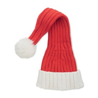 Long Christmas knitted beanie 