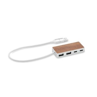 USB hub 4 ports 27,5 cm UBAH - USB hub 4 ports 27,5 cm