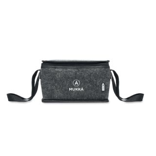 RPET-Filz-Kühltasche FOOLER - RPET-Filz-Kühltasche