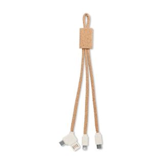 3in1 Ladekabel Kork CABIE