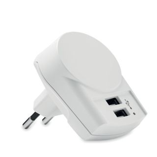 Skross Euro USB Charger (2xA) 12W 